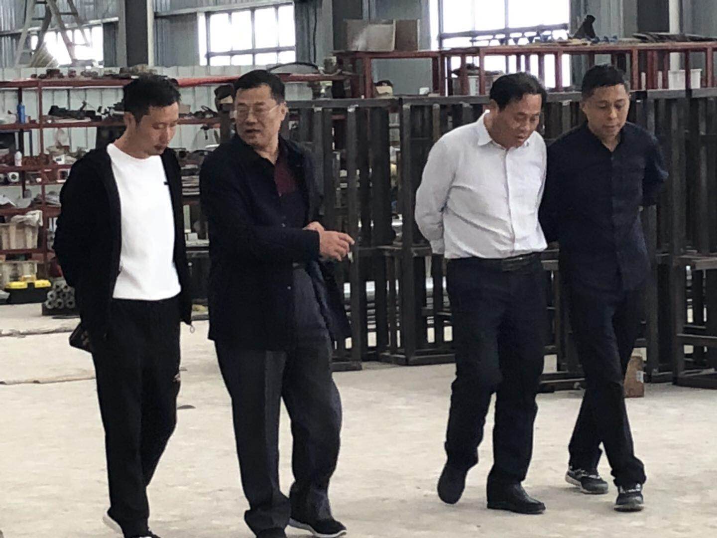 市領導來我廠實地調研